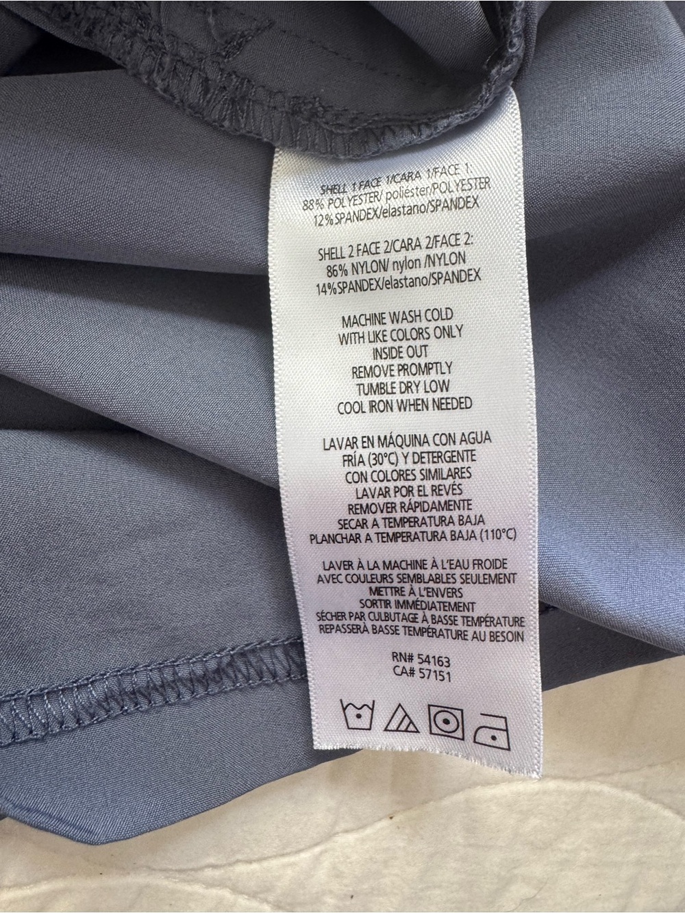 Calvin Klein Sport Dress M Sleeveless Zip Up Hooded Tennis Athletic Preppy Grey - Picture 5 of 14